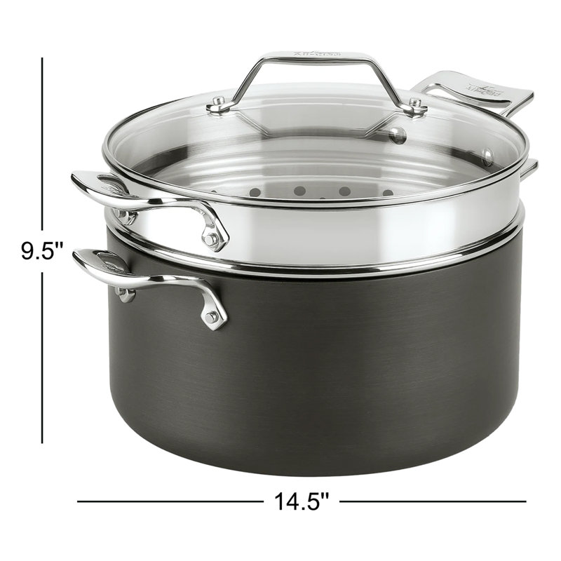 All-Clad Essentials 7 pte Multi-pots avec couvercle