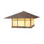 45" Square Seneca Double Bar Mission Pier Mount