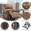 Fauteuil inclinable Rushun-88570779