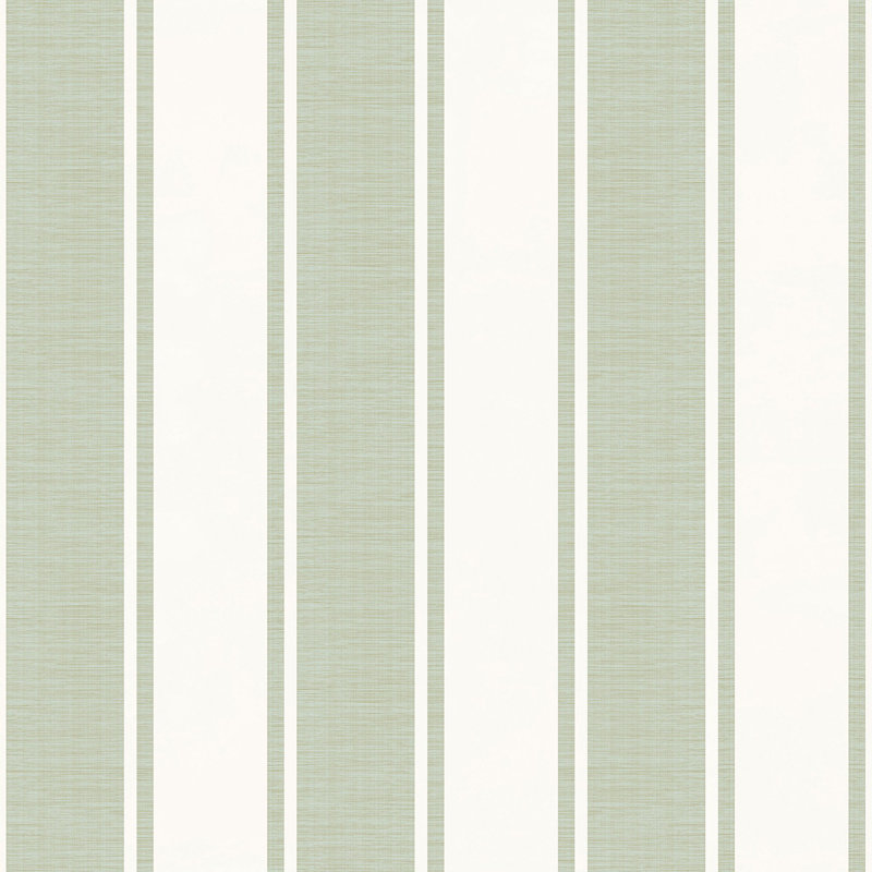 Rouleau de papier peint à rayures 3D Classic Italian Collection, Vert