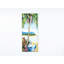 Toile murale surdimensionnée 47 po x 19 po - Art d'été peint à la main 47 x 19