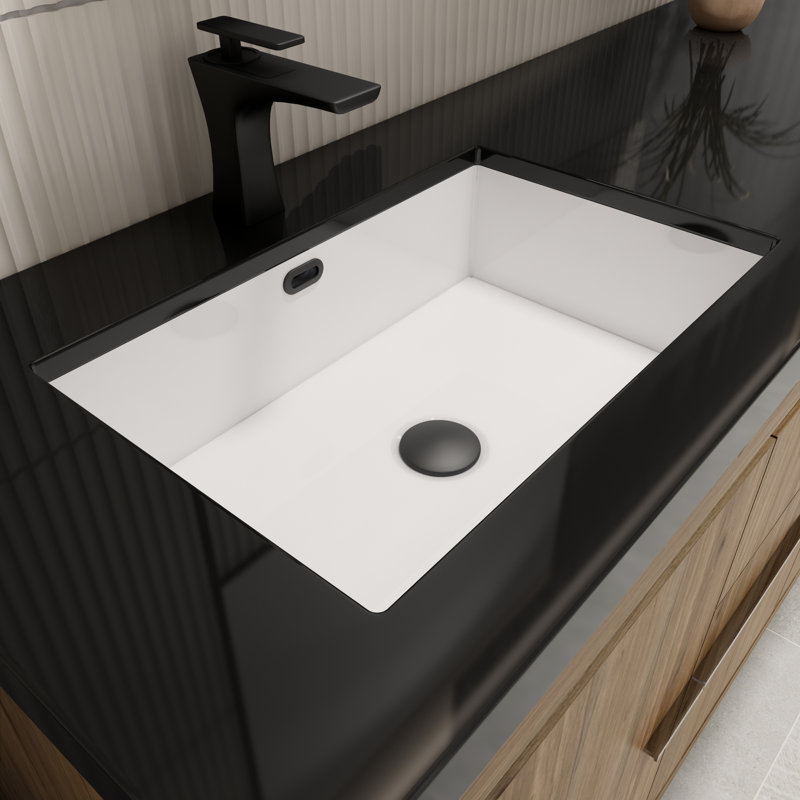 Ensemble de meuble-lavabo simple 60 po Valerieann, Chêne naturel