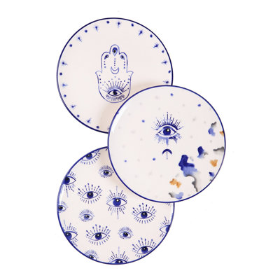 Kerveen 6 Piece Dinner Plate Set