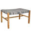 Catherine Outdoor Teak Ottoman