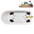 62" Streamline Clawfoot Tub,Tray,Drain, Clawfeet-101628986-102218223