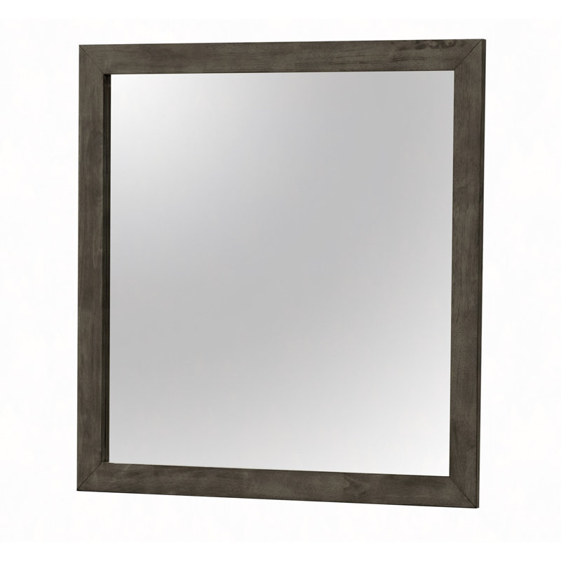 Miroir mural chic Chic, Gris