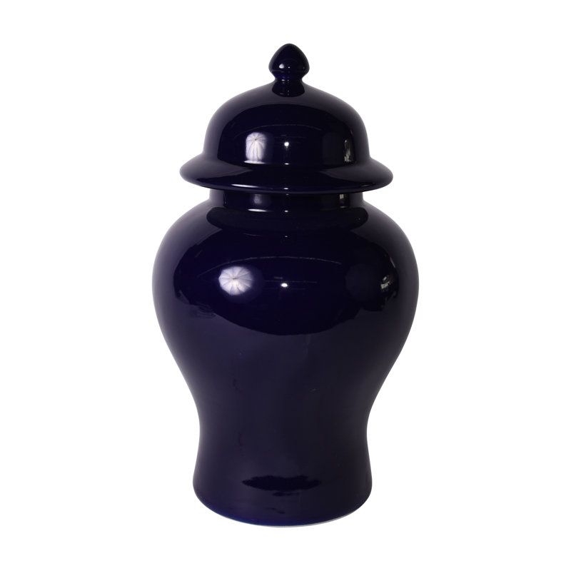 Handcrafted Porcelain China Jar, Medium