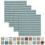 Serviettes de table 100% coton à imprimé multicolore-1948621619