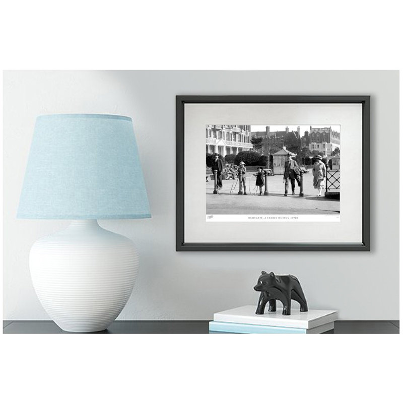 Ramsgate, A Family Outing C1920 by Francis Frith - Single Picture Frame Print, 40cm H x 50cm W x 2.3cm D