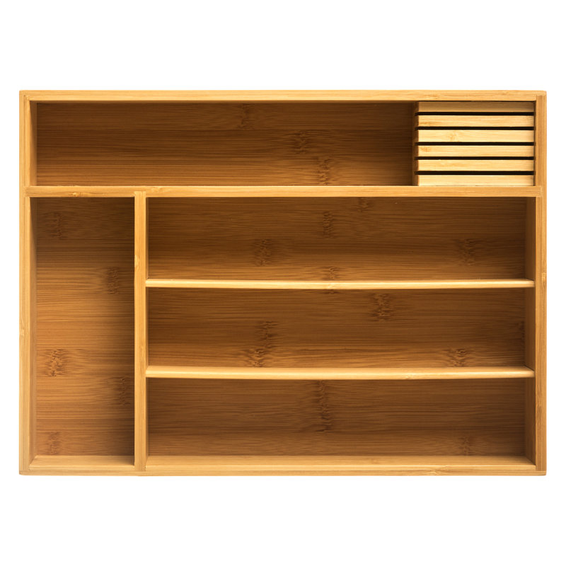 Bamboo Flatware Caddy