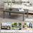 Nayelin Rectangular 4 - Person 100Cm L Outdoor Balcony Table