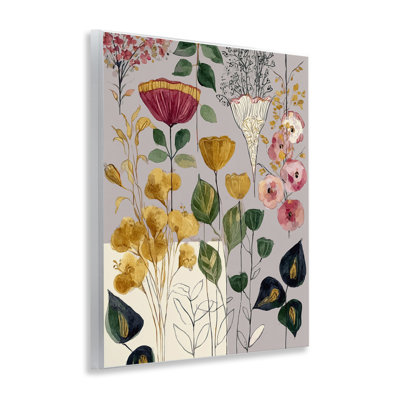 Plaque murale feuillage Playful Assumption, design par Annabelle Hall