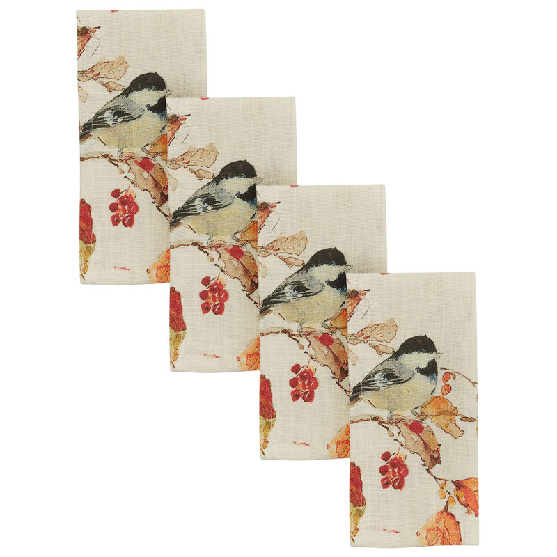 Park Designs Fall Blessings Napkin Set of 4