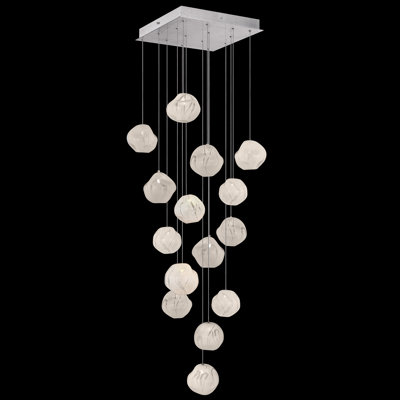 Luminaire suspendu carré 19 po Vesta
