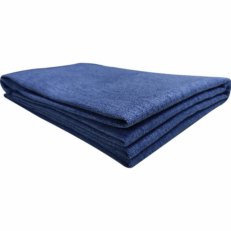 Taie de remplacement pour coussin de lecture de tête de lit WOWMAX, housse de coussin triangulaire sans compression, Bleu