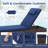 Ebern Designs 1 Pcs Patio Chaise Lounge With 6-level Backrest Comfy Seat Cushion & Headrest Backyard-2107115946