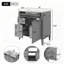Meuble-lavabo moderne avec tiroirs supérieurs-1160384045-1160384016