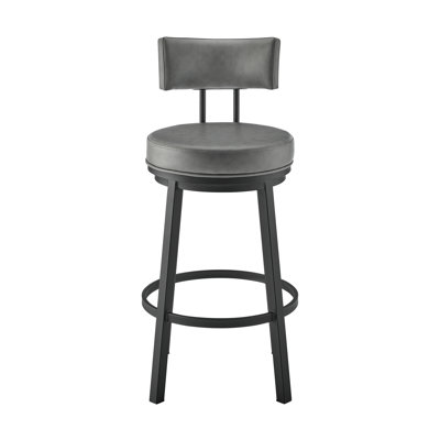 Bretha Swivel Upholstered Counter Stool