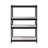 4 Tier Rectangular Bookcase With Adjustable Shelves