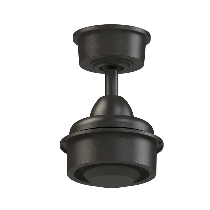 Wrap Custom Indoor/Outdoor Ceiling Fan DC Motor- Dark Bronze, Dark Bronze