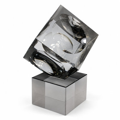 6.89'' H Modern Geometric Crystal Tabletop Sculpture