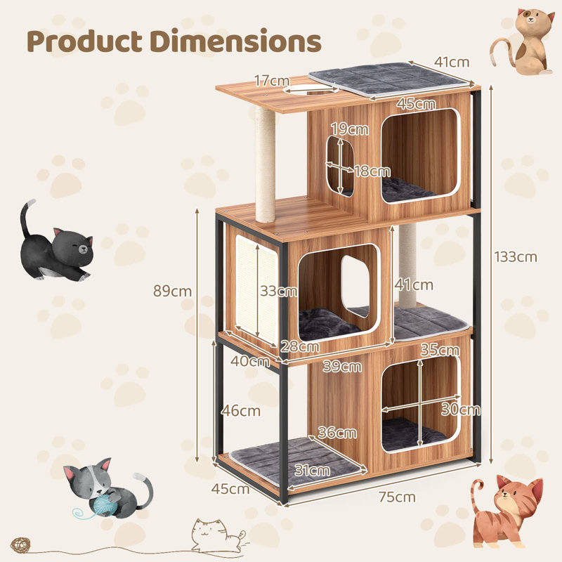 133cm H Cat Tree