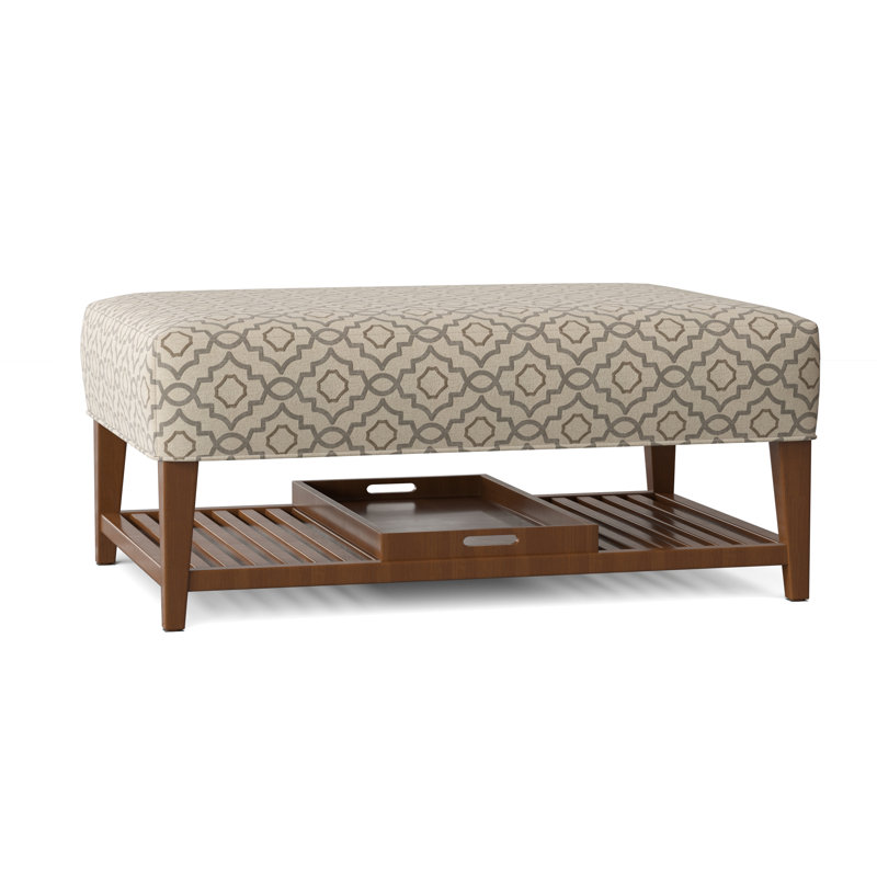 Carly Upholstered Ottoman, Manhattan, Invitation 41