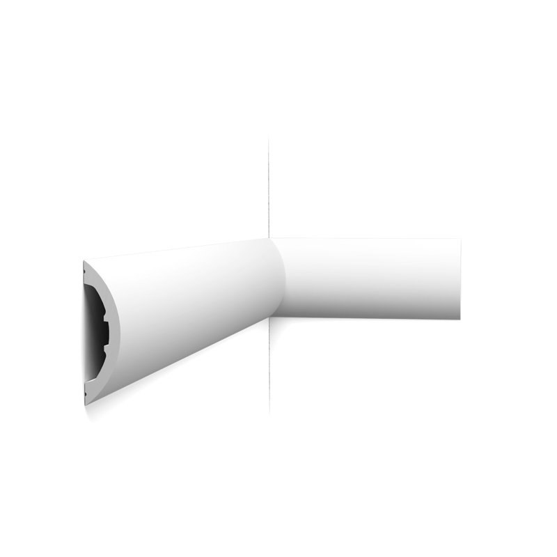 Moulure en polyuréthane blanc apprêté de 1-1 1/4 po x l 4-7 / 8 po x L 78-3 / 4 po