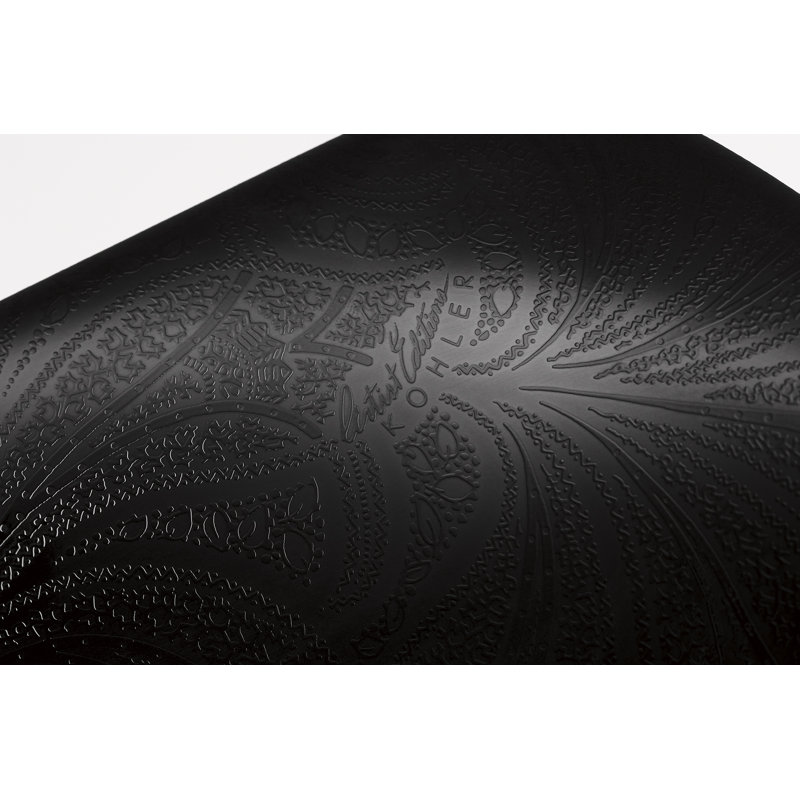 KOHLER Sartorial Paisley Caxton, ARTIST EDITIONS Rectangle Undermount Bathroom Sink