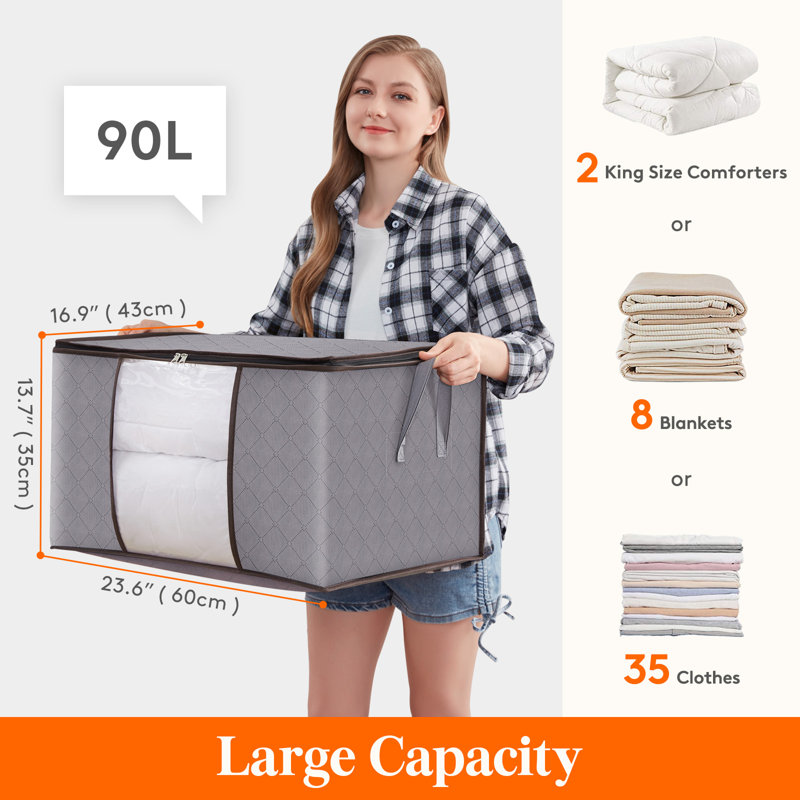 Winston Porter Polyvinyl Chloride (PVC) Storage Bag