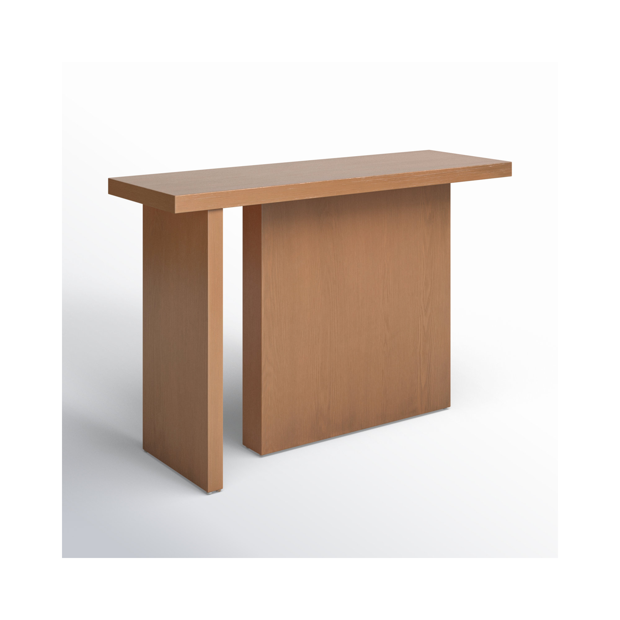 Aava 47" Solid Wood Console Table, Sand