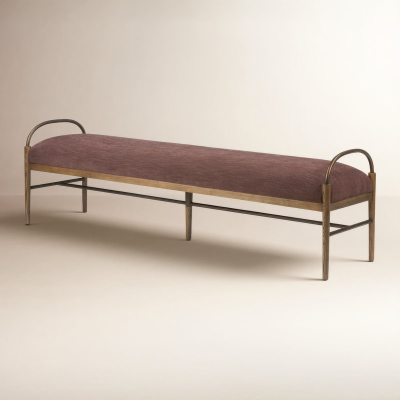 Demi Accent Bench, Laughlin Plum