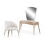 Malibu Crest Vanity Set with Mirror and Chair