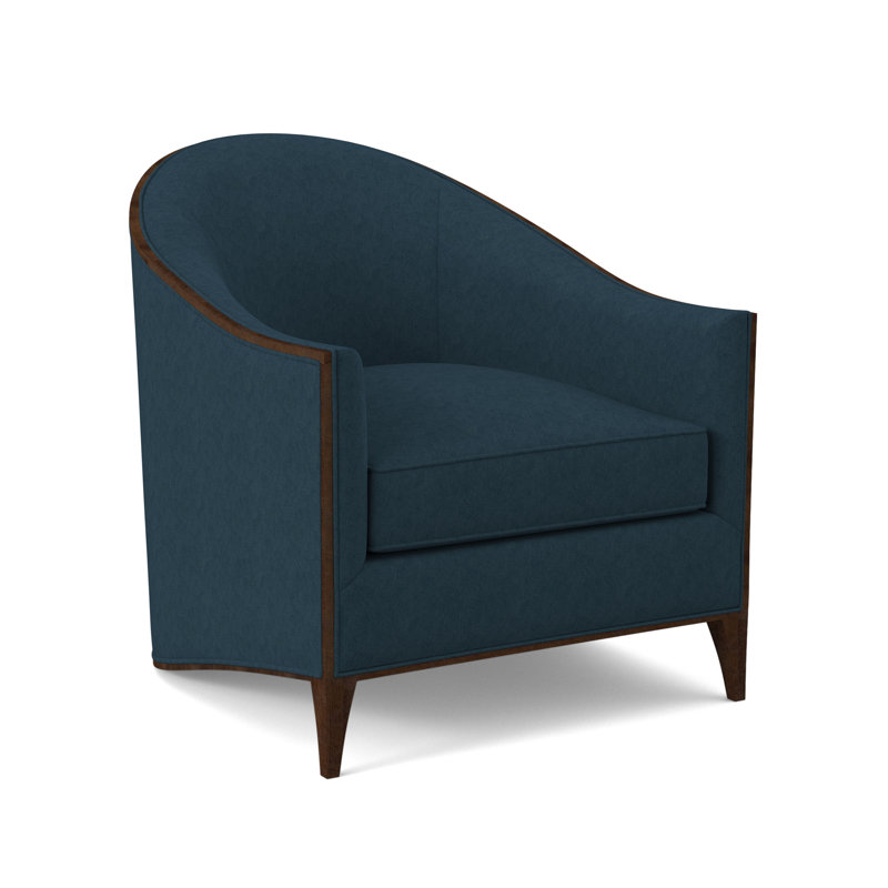 Penegrine Lounge Chair, American Walnut, Margaret Lagoon