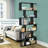 75" H x 31.5" W Geometric Bookcase-1538552489-1600688503