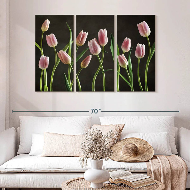 Harnek Spring Tulips, 32" H x 50" W