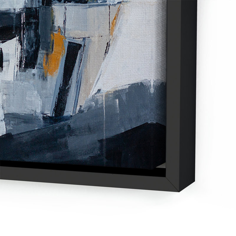 To Be Free Painting by Melanie Biehle, Black Maple Framed, 24" H x 24" W
