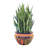 Talavera 13"H Detailed Talavera Octogonal Ceramic Chata Planter-51307857