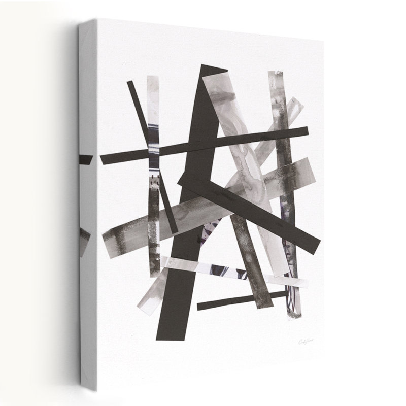 Minimaliste, moderne et contemporain dimanche matin II, H 48 po x l 32 po