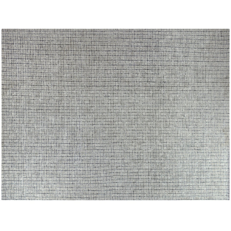 Geometric Area Rug in Gray