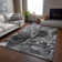 Premium Machine Washable Cerrito AMF503 Gray Rug