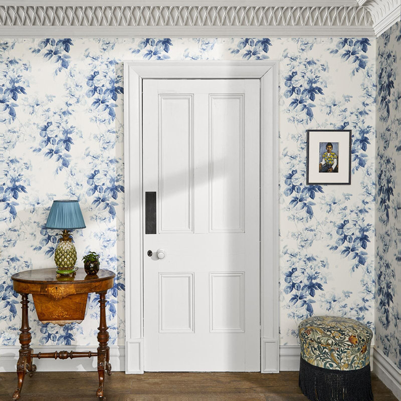 London Rose Traditional Wallpaper, China