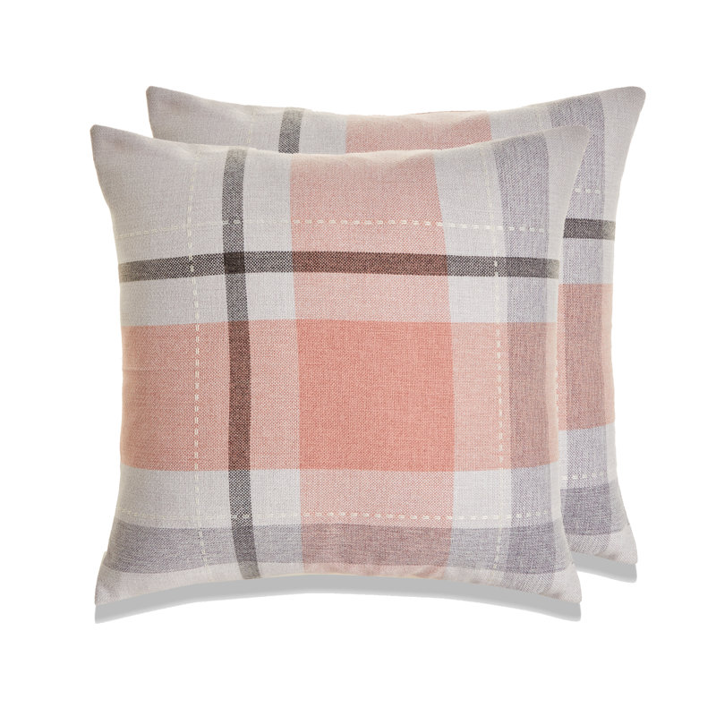 Coussin Manhattan, Rose, Plumes