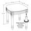 Tabouret de coiffeuse Sheep