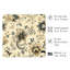 Impression florale bohème sans cadre-390090499