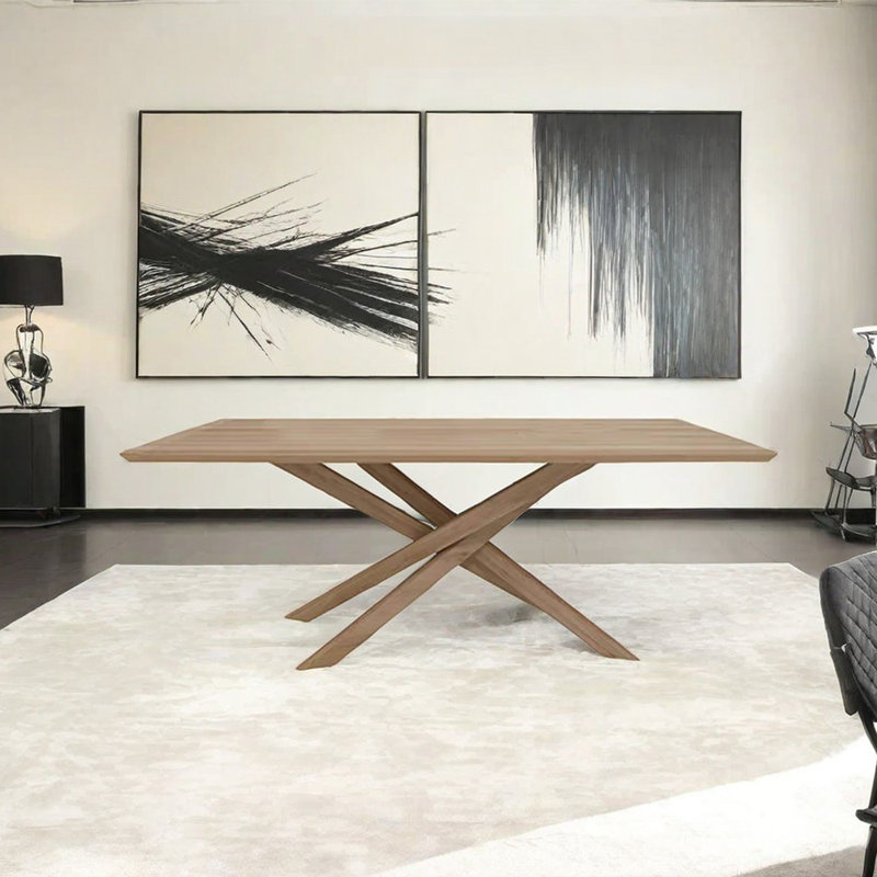 Table de salle à manger Maurilia, L 31,5 po x L 78,74 po