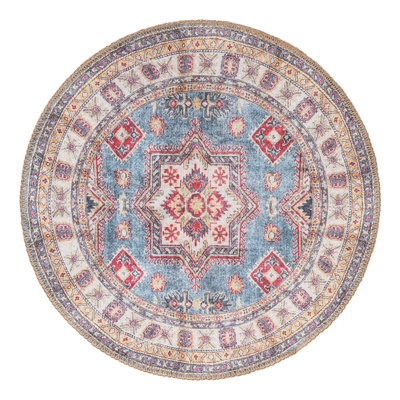 Mazzie Performance Chenille Floral Indoor Rug