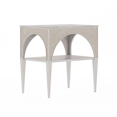 Mezzanine Solid Wood Nightstand