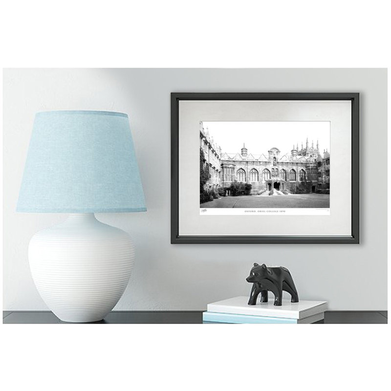Oxford, Oriel College 1890 by Francis Frith - Single Picture Frame Print, 45cm H x 60cm W x 2.3cm D