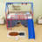 Twin Metal Loft Bed With Curtain, Slide And Ladder-1849869612